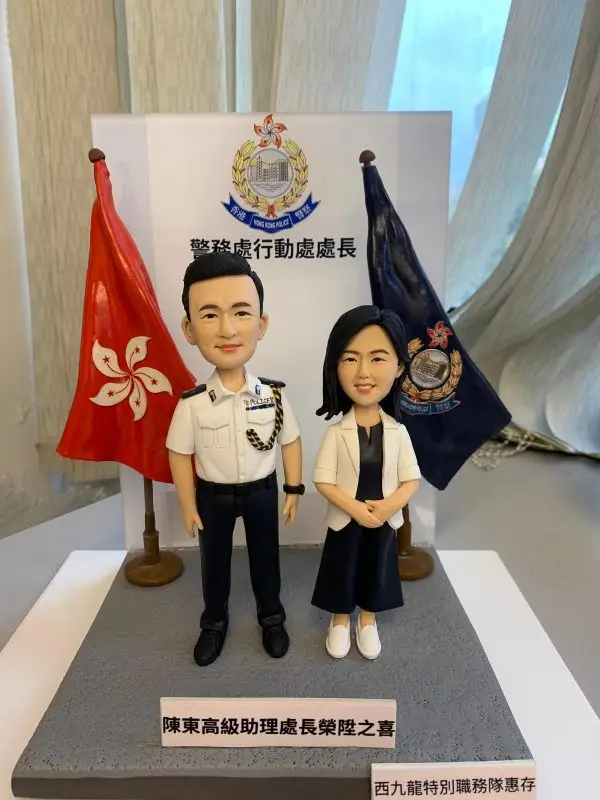 警察公仔 香港警察公仔 警察畢業公仔 警察退休禮物 公務員退休禮物 警察升職禮物 公務員禮物